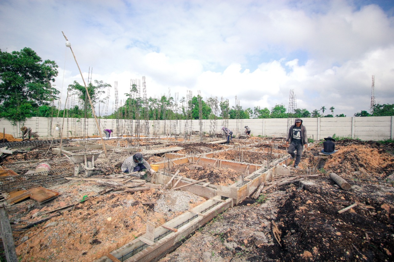 Progres Blok A (Rumah Guru)